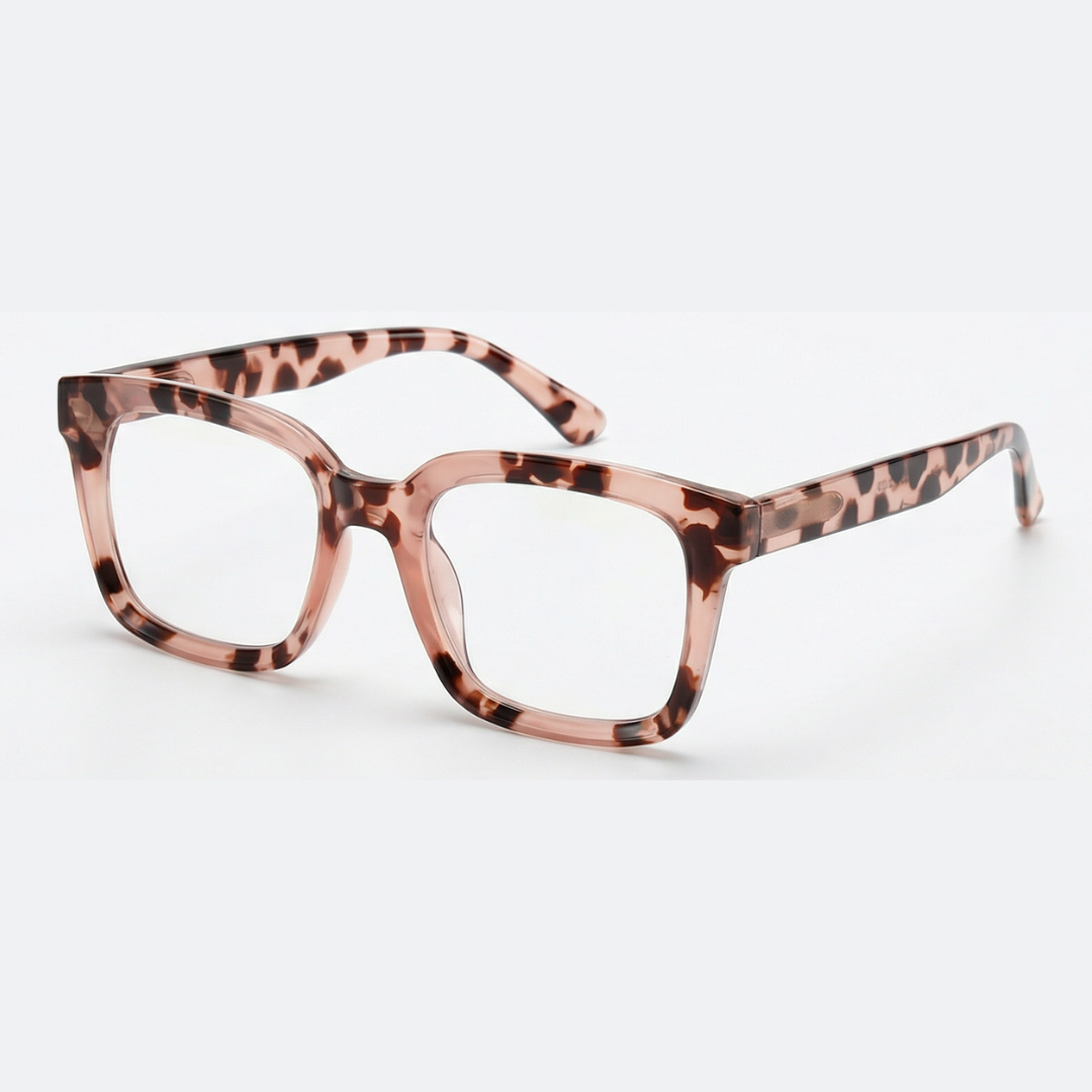 Robuste Unisex Blaulichtfilter-Lesebrille mit klaren Gläsern & Federscharnieren für dauerhaften Komfort.