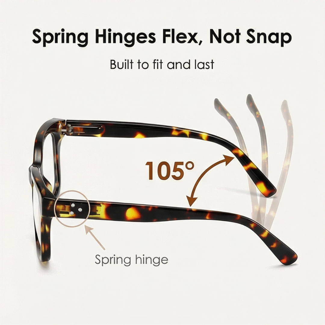 Klare Kunststoffbrille, unisex, als Blaulichtfilter-Lesehilfe für augenfreundliches Arbeiten.