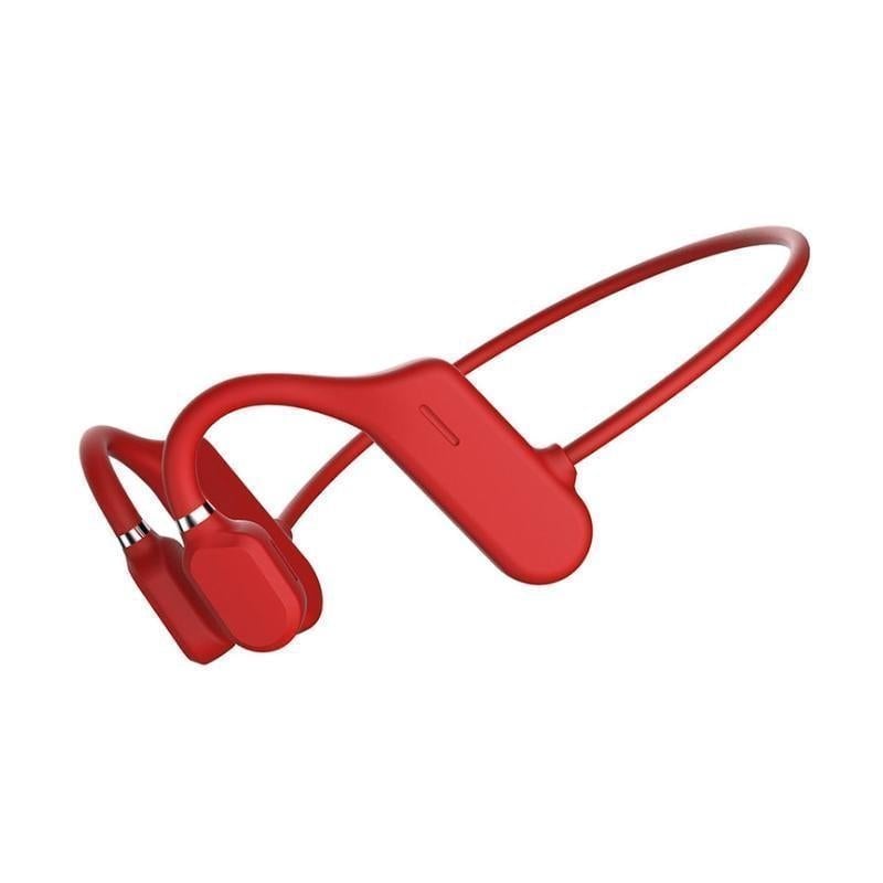 Sichere Sportkopfhörer mit offenes Ohr Knochenleitung, Bluetooth für Umgebungswahrnehmung.