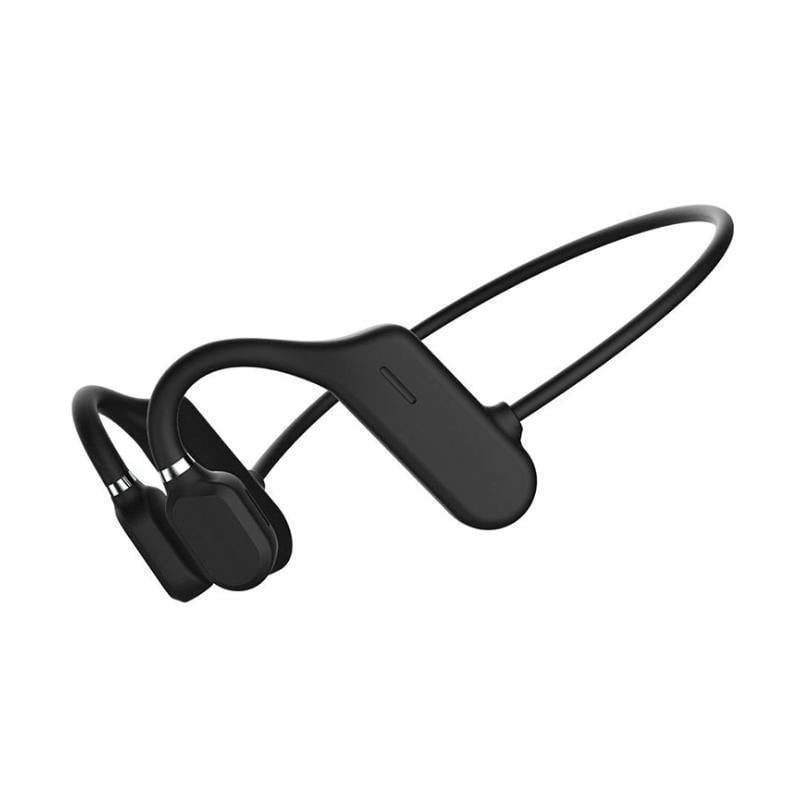 Vielseitiger Bluetooth Knochenleitungskopfhörer, kabellos, brillenkompatibel, für Alltag & Sport.
