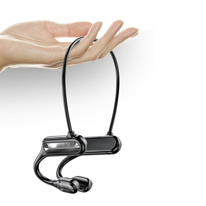 Leichter Knochenleitungskopfhörer, offenes Ohr, Bluetooth, perfekt für lange Tragezeiten.