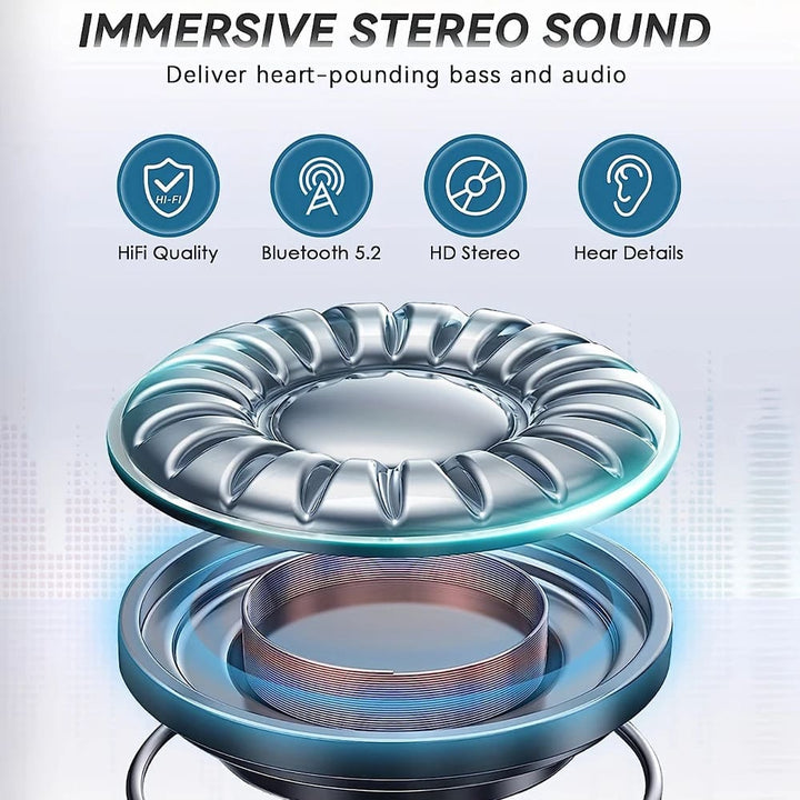 Innovativer Bluetooth Schlafkopfhörer mit integrierter Musikfunktion, speziell für tiefe Entspannung und Seitenschläfer.