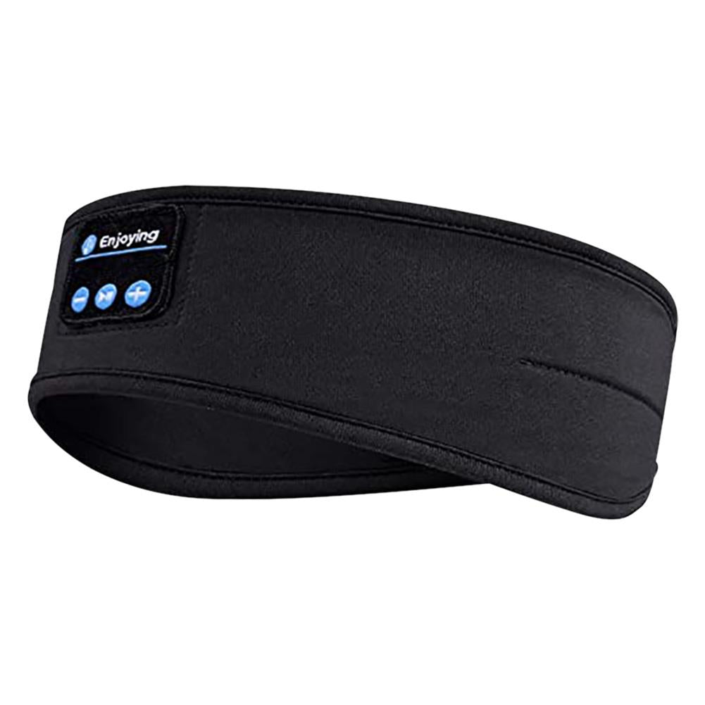 Unisex Bluetooth-Schlafmaske in Grau mit integrierten Kopfhörern für entspannten Schlaf und Musikgenuss.