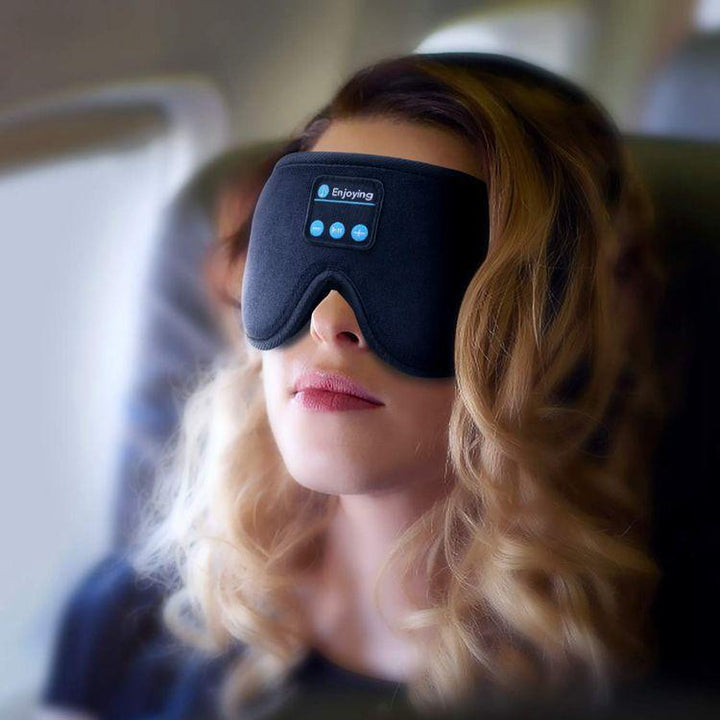 Unisex Bluetooth-Schlafmaske mit Hi-Fi-Sound für entspannten Schlaf und Musikgenuss.