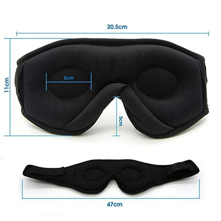 Innovative Bluetooth-Musikmaske für Tiefschlaf und Entspannung; kabelloser Hi-Fi-Sound.