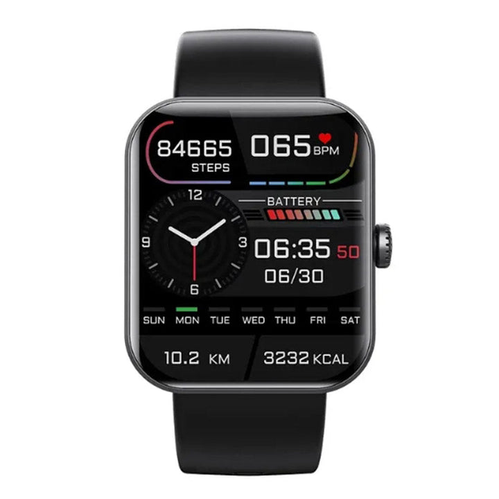 Schmerzfreie Blutzuckermessung mit der Smartwatch, kontinuierliche Gesundheitsüberwachung für Unisex.