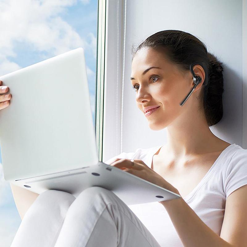Modernes kabelloses Bluetooth Headset für Business & Sport, unisex Design, einfache Bedienung, Audioqualität.