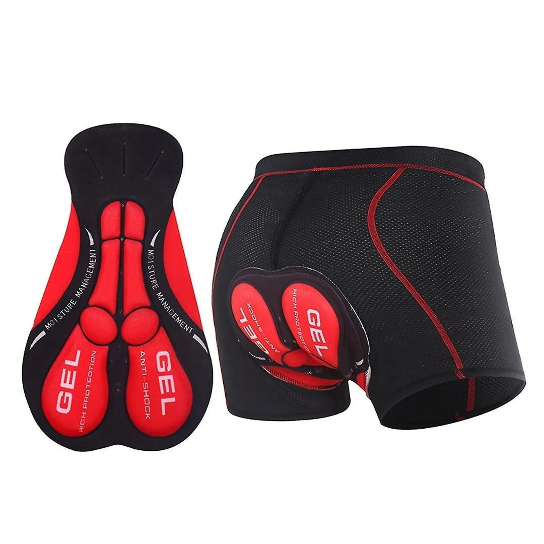 Komfortable Unisex Radunterhose mit dämpfender 3D-Polsterung, optimiert für lange Rennrad- & Mountainbike-Touren.
