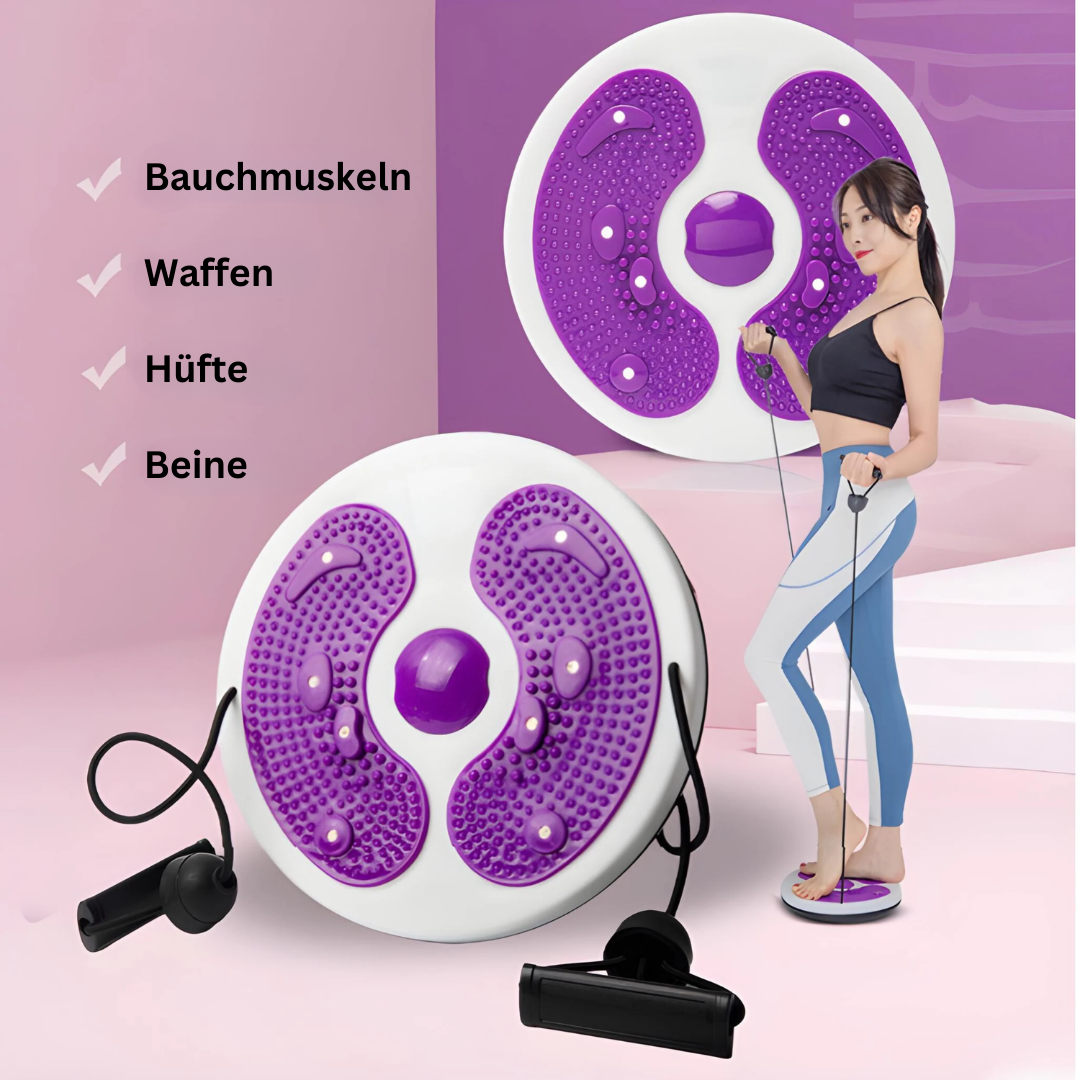 Modernes Fitnessgerät: Unisex Core-Trainer zur Kräftigung der Bauchmuskeln & gesamten Körpermitte.