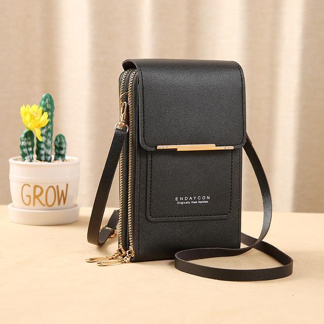 Unisex Crossbody Handy-Geldbörse, stilvoll & praktisch. Perfekter Organizer für Smartphone & Essentials.