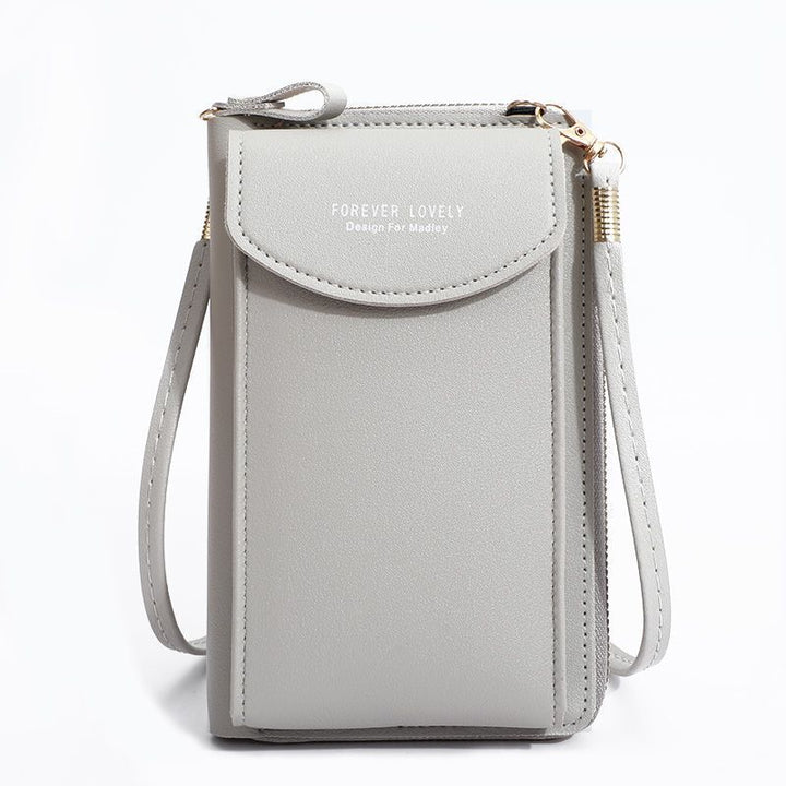 Unisex Organizer Tasche, perfekt als Handy- & Karten-Geldbörse für Ausflüge und Reisen.