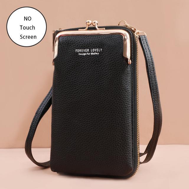 Die kompakte Handytasche als Teil eines modernen Outfits. Praktisch & chic.