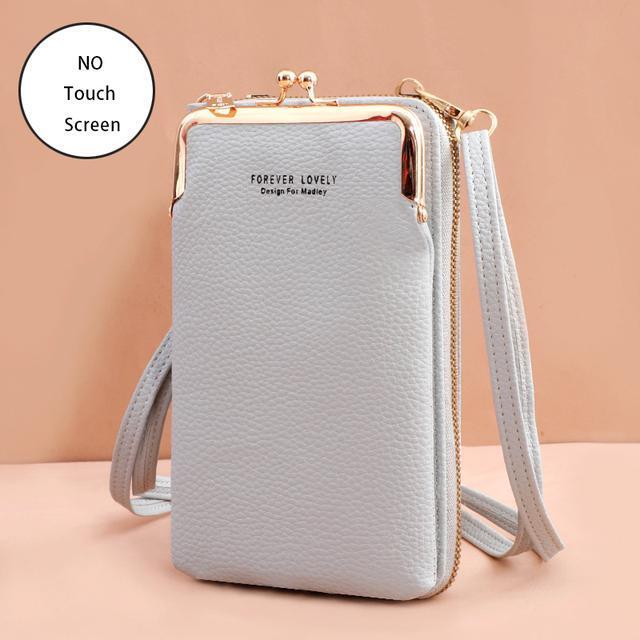 Unisex Crossbody Handytasche, perfekt für Konzerte, Festivals oder einen Stadtbummel.