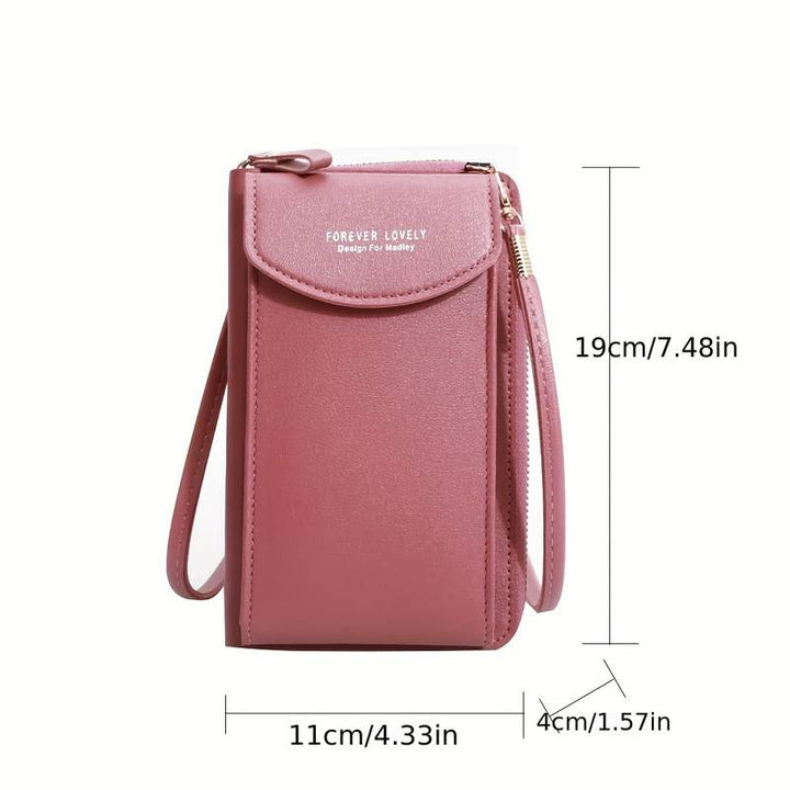 Robuste Unisex Umhängetasche für Handy & Geldbörse, ideal für aktive Lebensstile.