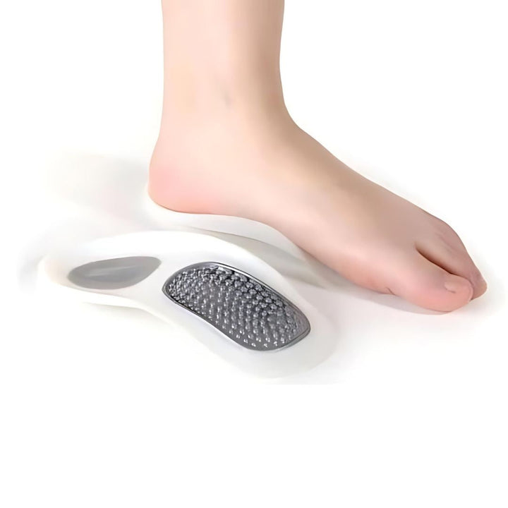 Unisex Einlegesohlen für Fersenschmerzen & Plantarfasziitis. Orthopädische Fußgewölbeunterstützung für mehr Komfort.