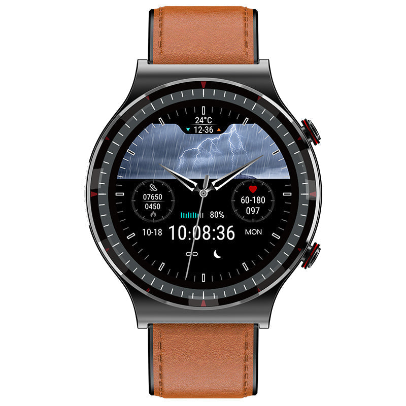 Smart Fitness-Uhr mit Blutsauerstoff, Blutdruck, Schlafanalyse und Sport-Tracking Funktionen.