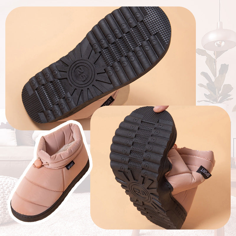 Warme Hausschuhe: unisex elektrisch beheizte Plüschschuhe. Ideal für kalte Füße. Maximaler Komfort für den Winter.