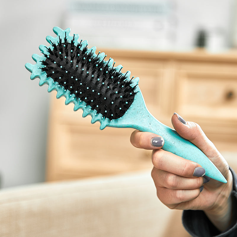 Antistatische Entlüftungsbürste für frizzfreies, glattes und glänzendes Haar, unisex. Ideal für die Pflege.