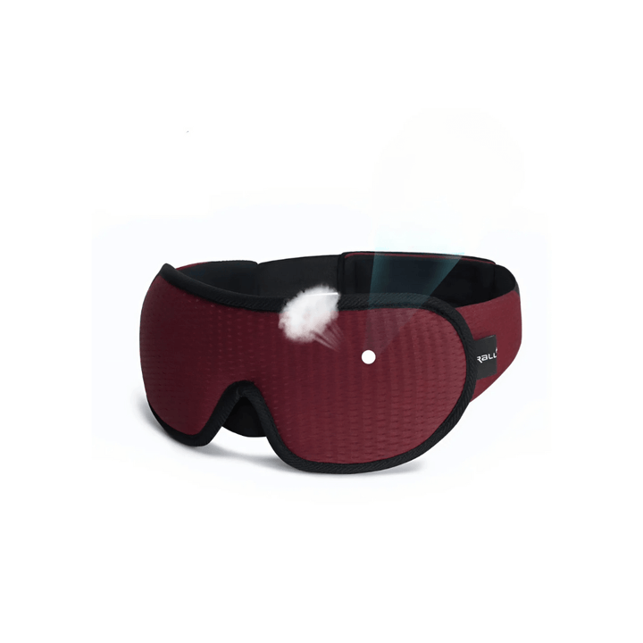 Mayer Tiefschlaf-Maske, ergonomisch, atmungsaktiv & leicht, perfekt für Dunkelheit & Entspannung.