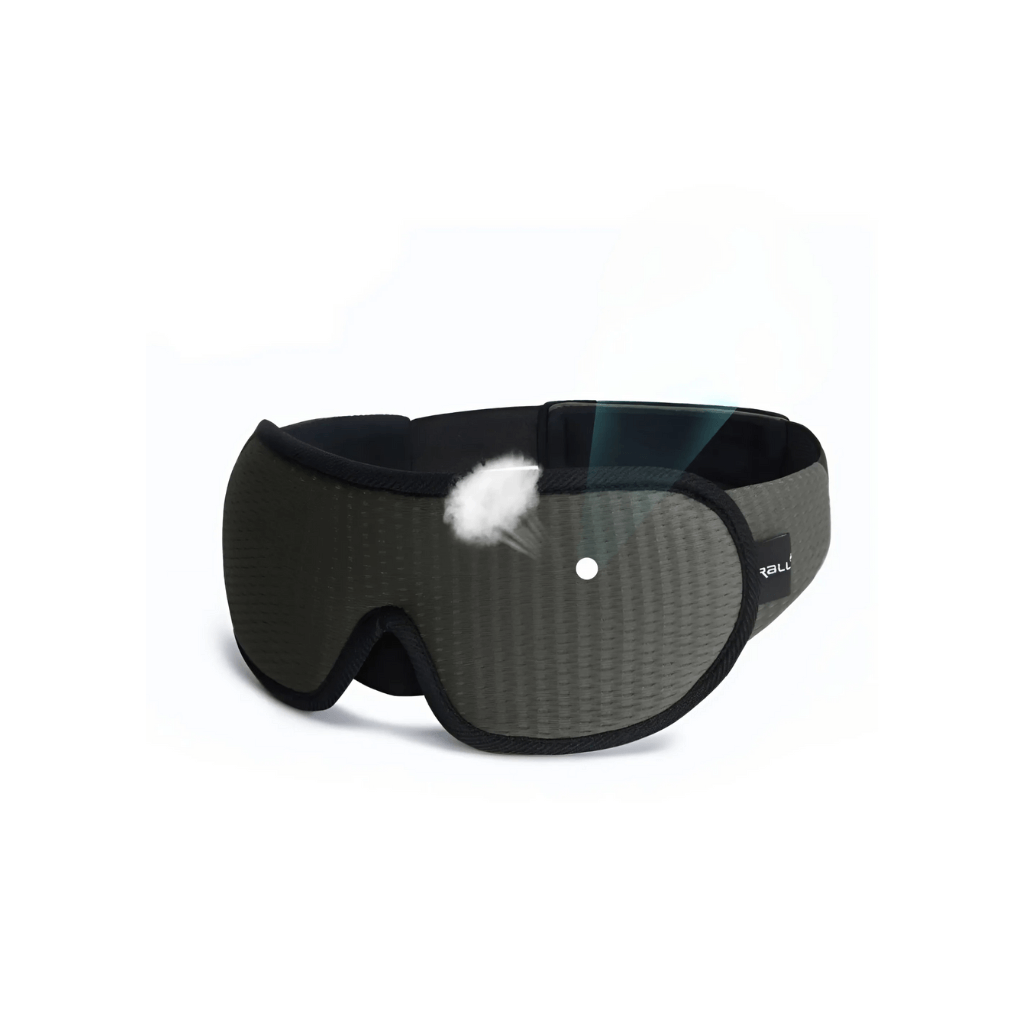 Premium Schlafmaske für Tiefschlaf, ergonomisch & lichtdicht, ideal für Reisen oder zu Hause.