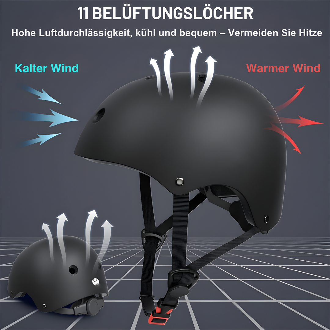 Robuster SafeRide Fahrradhelm für alle Erwachsenen, schützt zuverlässig im Radsport.