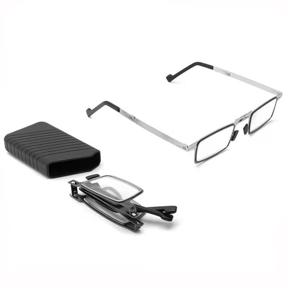 Vielseitige Unisex-Lesebrille, faltbar & kompakt, mit Blaulichtfilter; Sehhilfe & Augenschutz für jeden.
