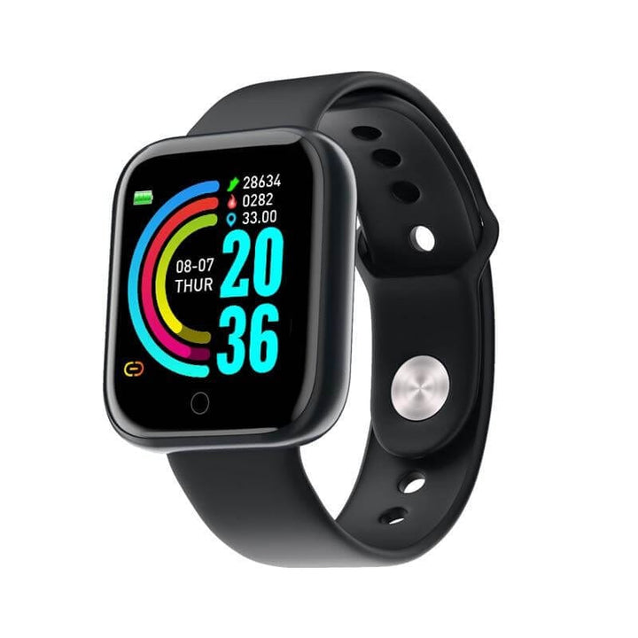 Aktivitätstracker Uhr mit Schrittzähler, Kalorienzähler und Sportmodi, unisex, für jedes Fitnesslevel.