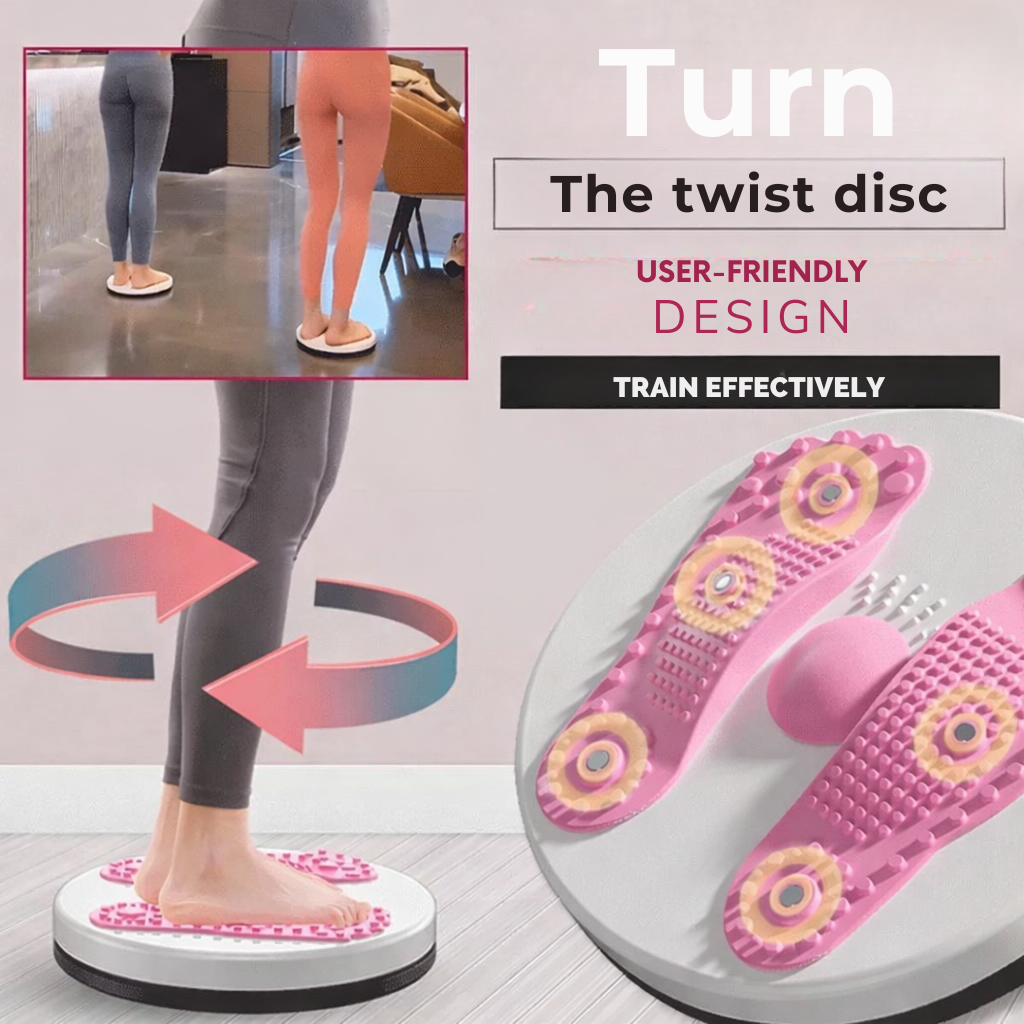 Unisex Fitness-Twister für effektives Bauch- & Hüfttraining zu Hause zur Gewichtsabnahme.