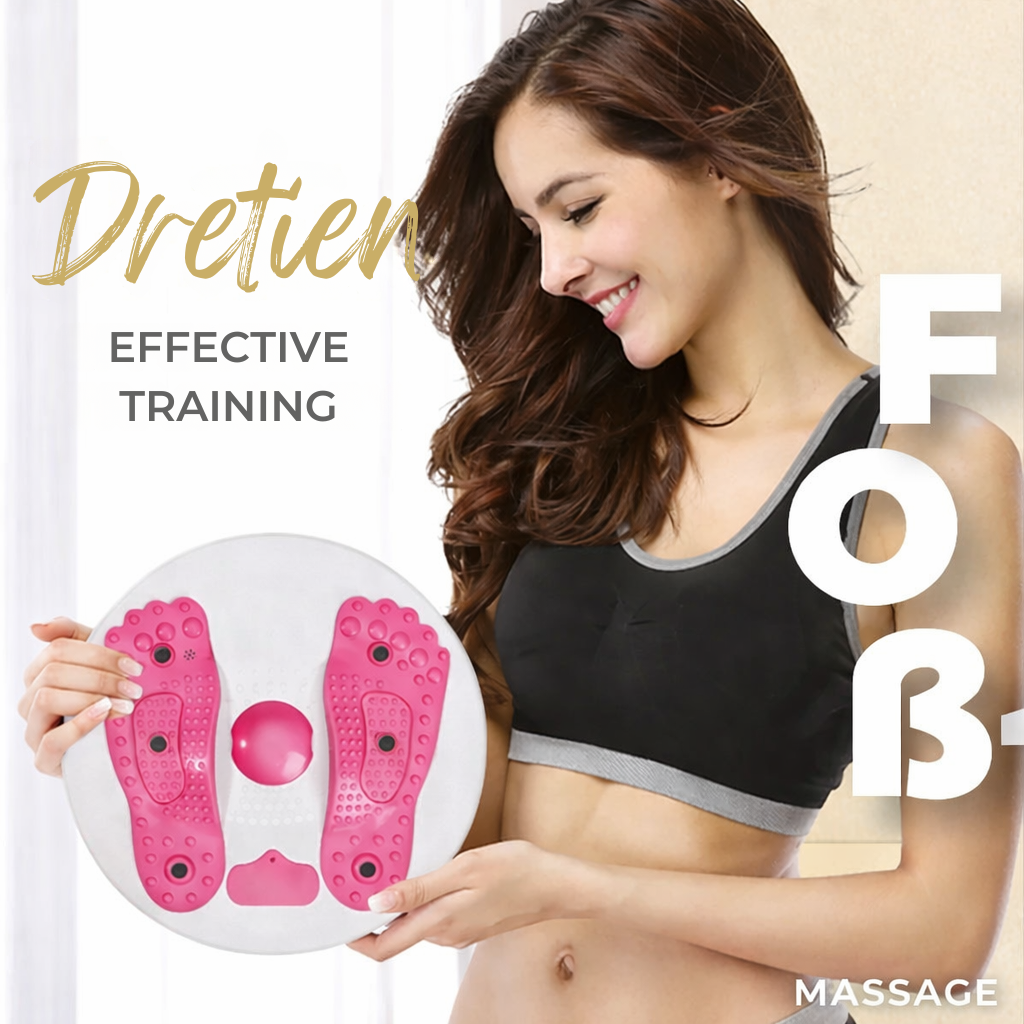 Rutschfester Fitness-Twister für starkes Core-Training, Abnehmen & definierte Bauchmuskeln.