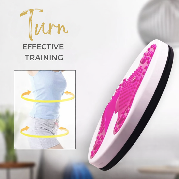 Grüner, rutschfester Fitness-Twister, perfekt für sicheres Core- & Bauchtraining zum Abnehmen.