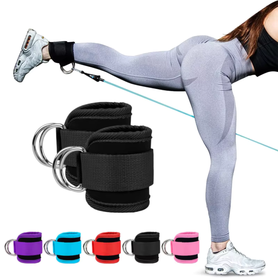 Unisex Fitness-Widerstandsbänder Set für effektives Gesäßtraining & Beintraining zu Hause.