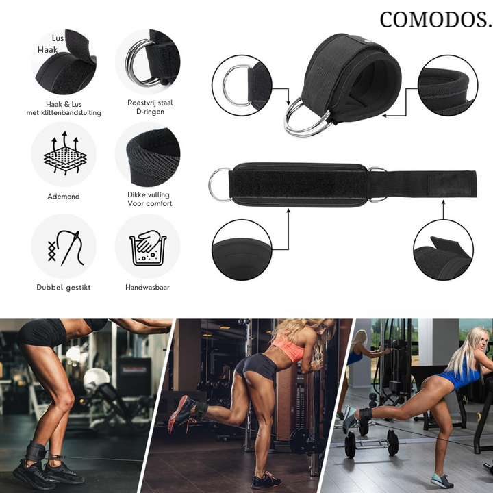 Bands Set für intensive Fitness-Workouts, Beintraining und gezielten Muskelaufbau.