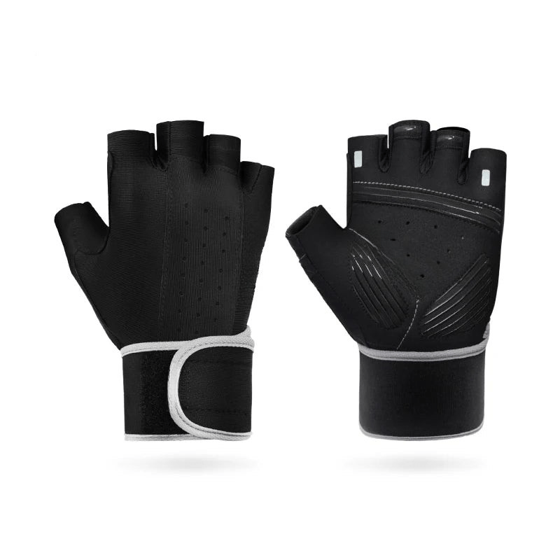 Unisex Gym-Handschuhe mit verstärkter Handgelenkstütze für Stabilität beim Training.