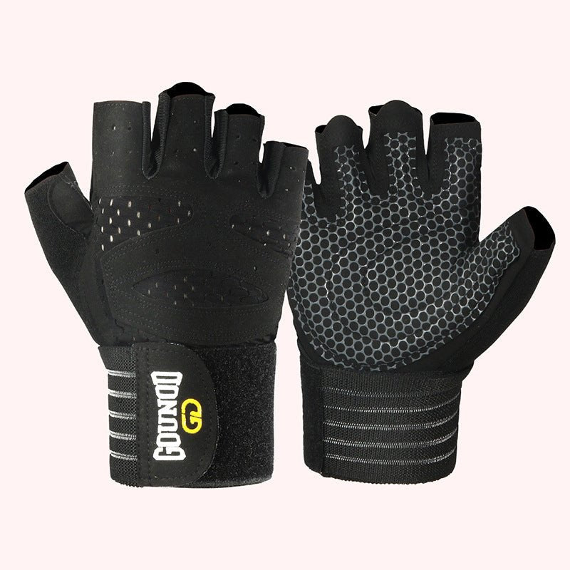 Unisex Workout-Handschuhe für Fitness & Kraftsport, bieten optimalen Grip & Stabilität.