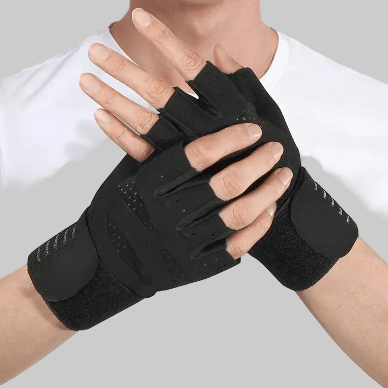 Robuste Fitnesshandschuhe für Herren & Damen, ideal für Workout & Handtraining.
