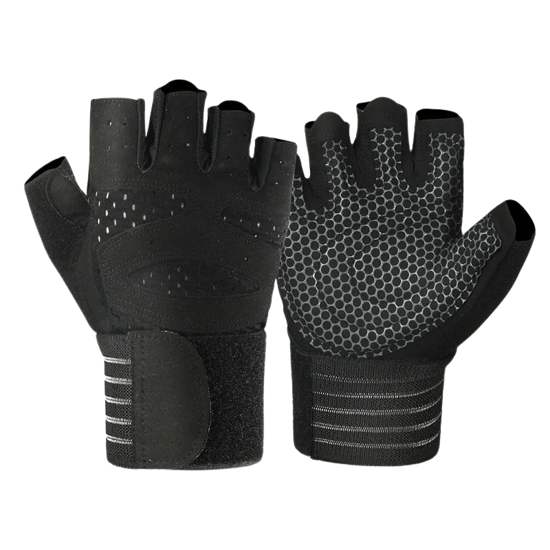 Professionelle Gym-Handschuhe unisex, rutschfest & komfortabel für Kraftsport.