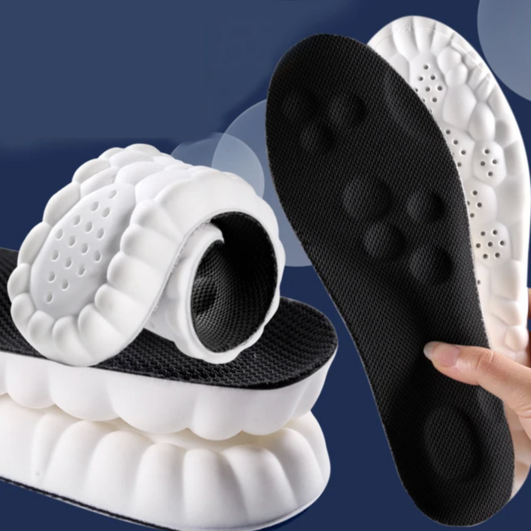 FlexiStride Komfort Laufsohlen für Damen & Herren, Dämpfung & Fußgewölbeunterstützung für lange Tage und Laufen.
