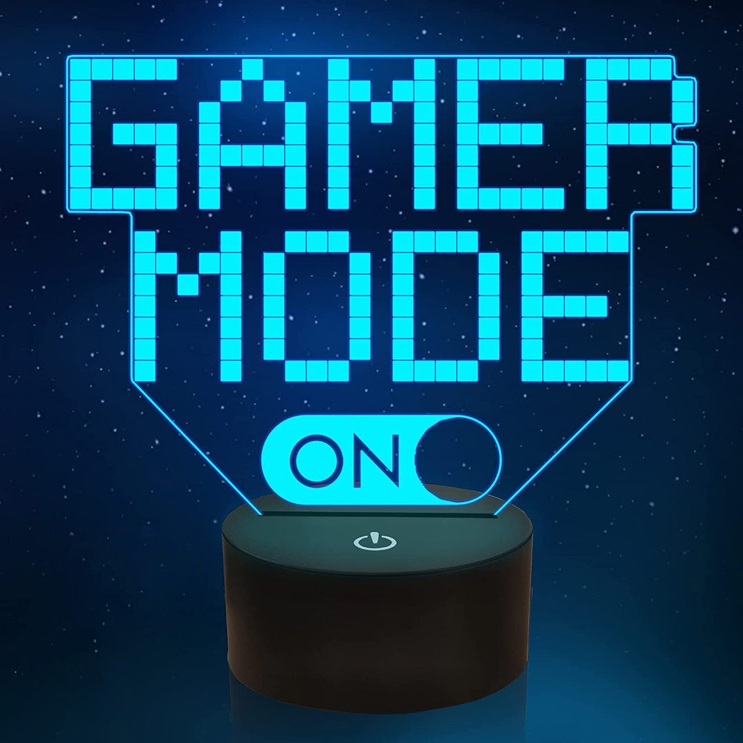 Dynamisches Gaming-Nachtlicht mit Farbwechsel-Effekten, LED-Stimmungslicht für Gamer-Ambiente.