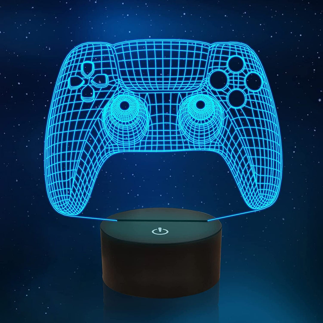 Ambiente-schaffendes Gaming-Nachtlicht, LED-Stimmungslicht für Gamer-Schlafzimmer-Deko.