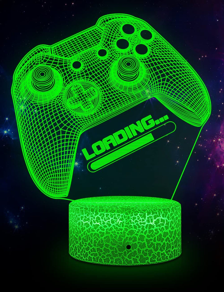 Einzigartiges Gaming-Nachtlicht als Geschenkidee, LED-Dekoration für Gamer-Schlafzimmer.