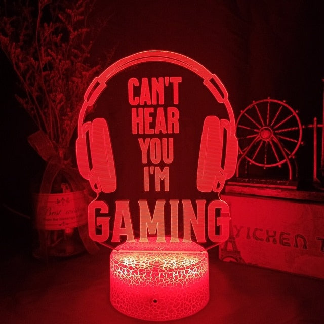 Gaming-Nachtlicht: Verbessert jedes Gamer-Setup mit magischem LED-Stimmungslicht & Dekoration.