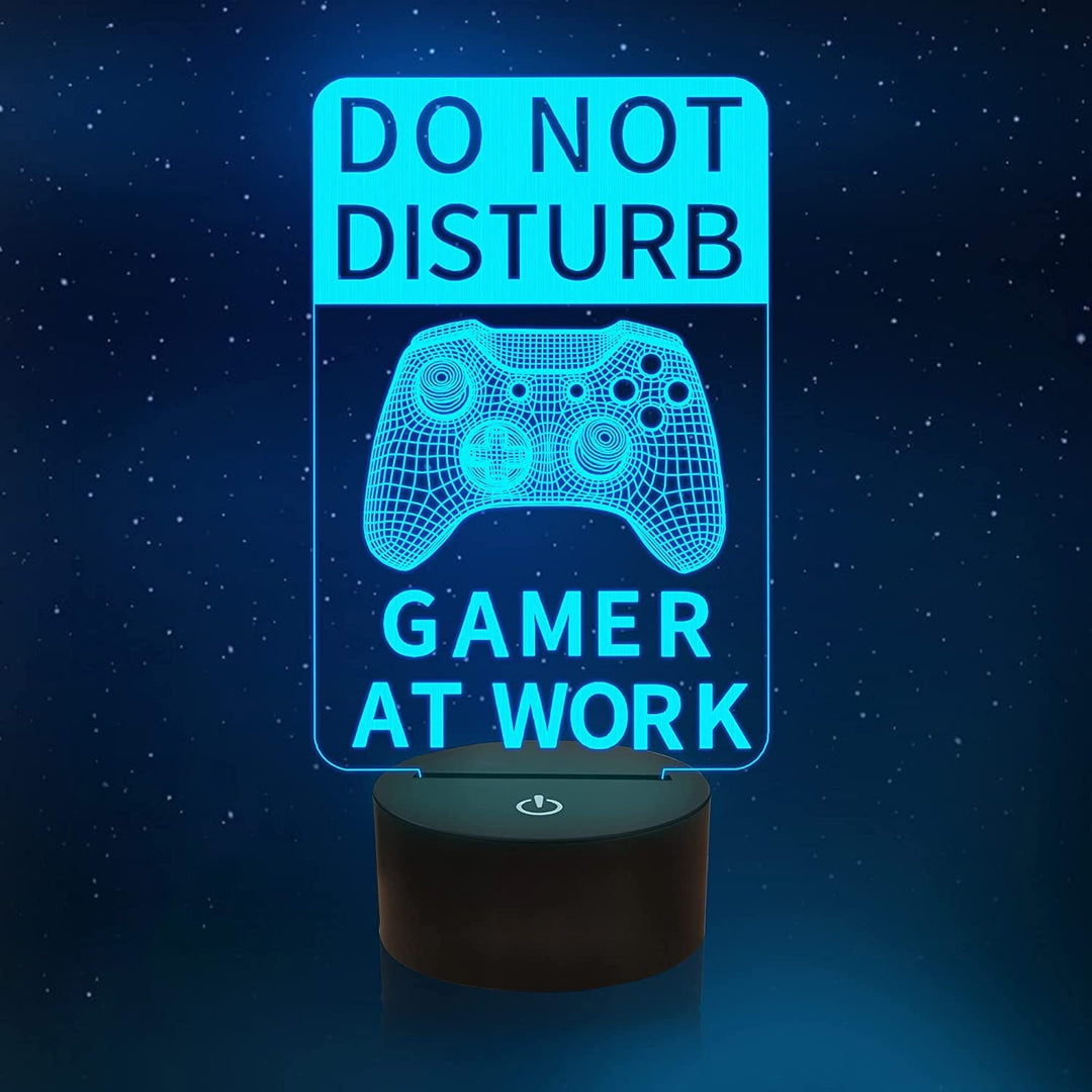 Magisches Gaming-Nachtlicht, farbwechselndes LED-Stimmungslicht für Gamer-Schlafzimmer-Ambiente.