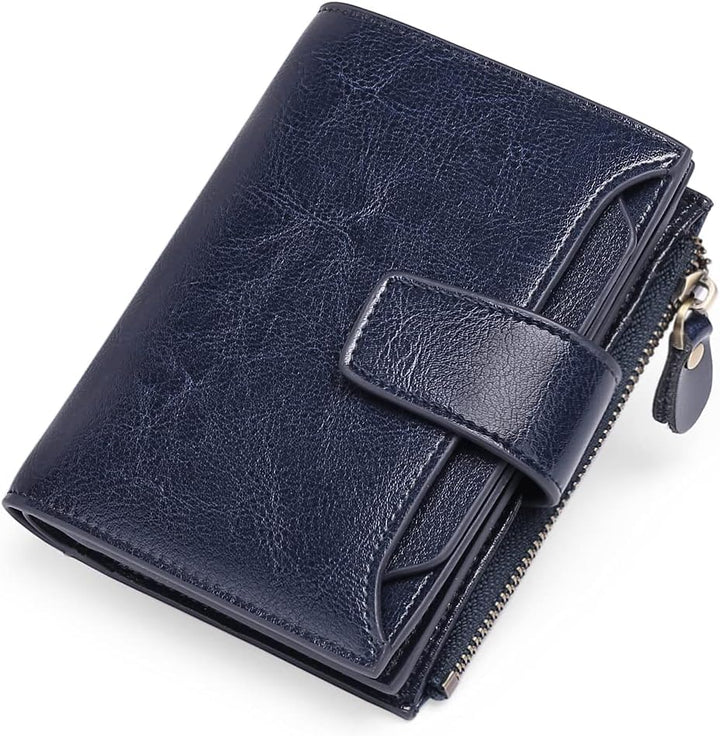 Kompaktes Unisex Portemonnaie, RFID-sicher, optimal für den Alltag.