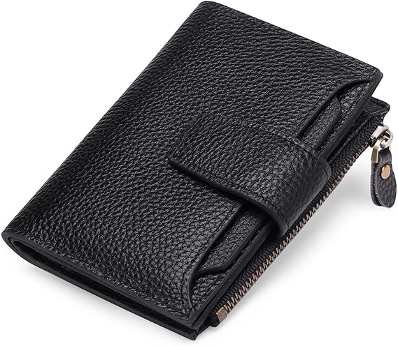 Praktisches Unisex Portemonnaie mit RFID-Schutz und Münzfach.