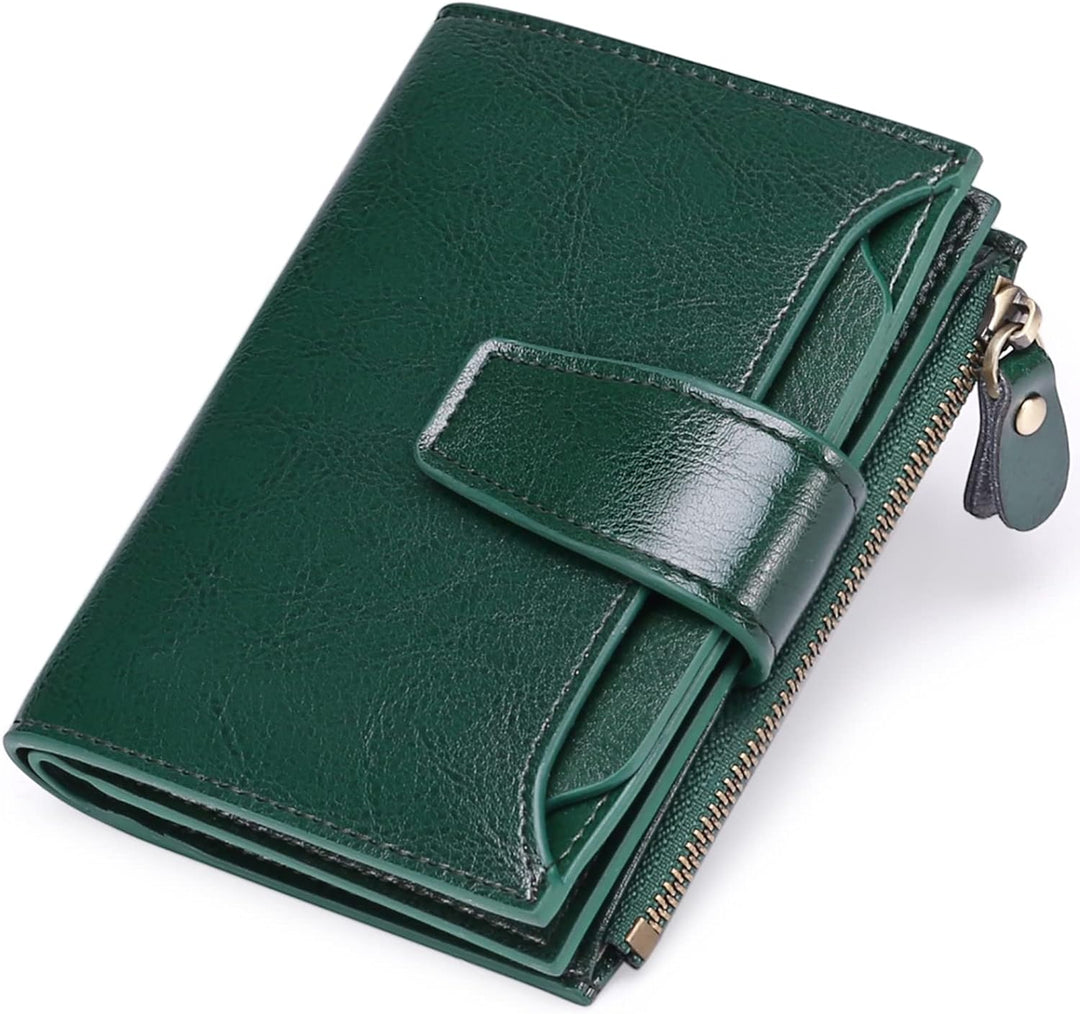 Elegantes Accessoire: kurze Unisex Geldbörse mit RFID-Schutzfunktion.
