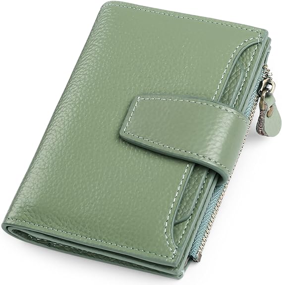 Elegantes Unisex Portemonnaie, kurz, mit RFID-Schutz & Kartenfächern.