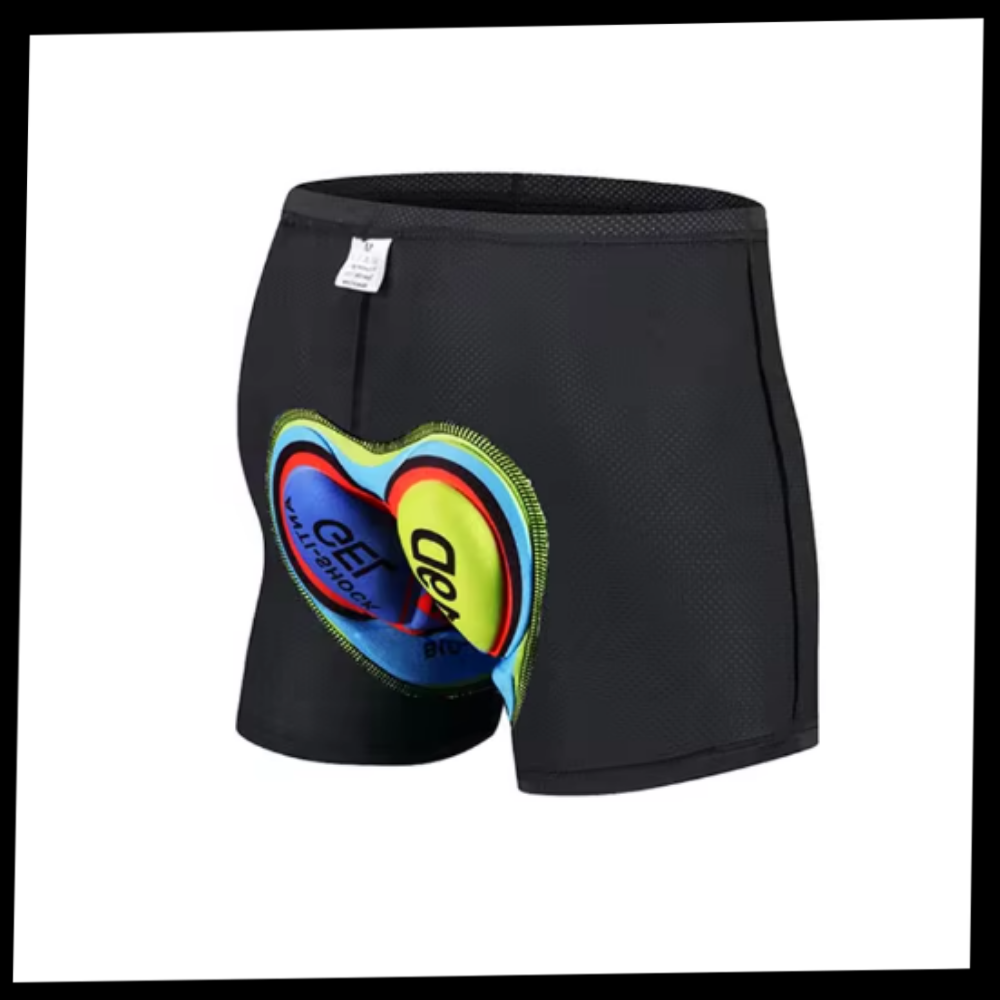 Hochwertige Unisex Fahrradbekleidung: gepolsterte Radlerhose für Freizeit und Leistungssport.