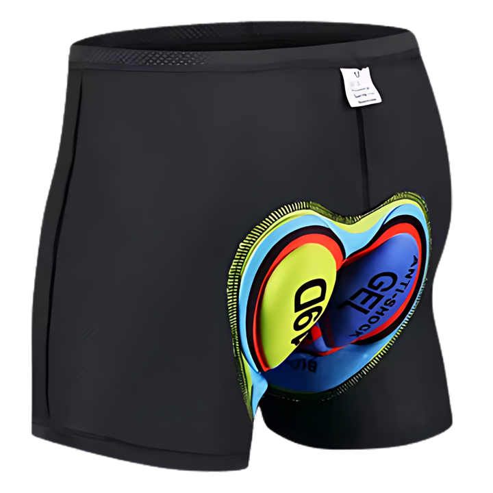 Ultimative Komfort-Radlerhose, unisex, mit dicker Polsterung für schmerzfreies, langes Radfahren.
