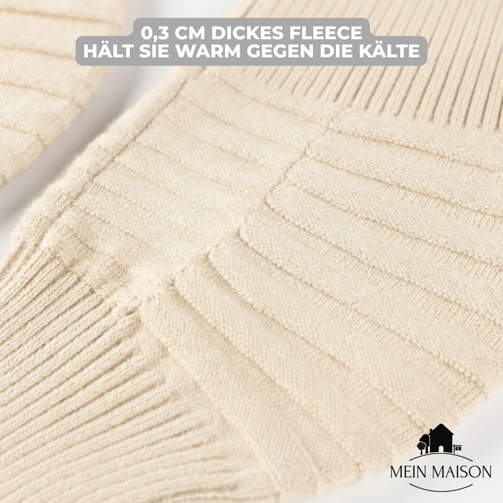 Optimaler Gelenkschutz: Warme, gestrickte Unisex Kniewärmer bieten flexiblen Komfort für Sport & kalte Tage.