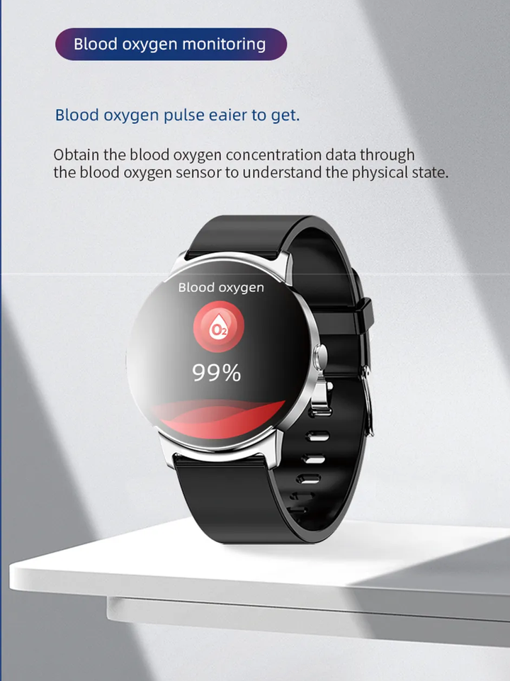 Das perfekte Gadget für Ihre Gesundheit: Unisex Uhr mit Vitalwerte-Messung.